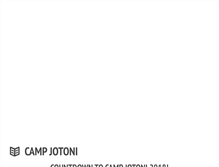 Tablet Screenshot of campjotoni.org